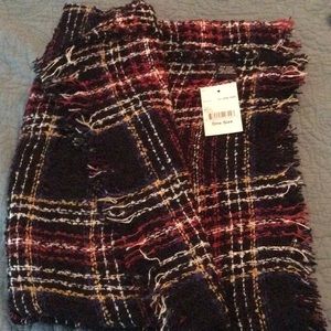 4/$15 Plaid infinity scarf